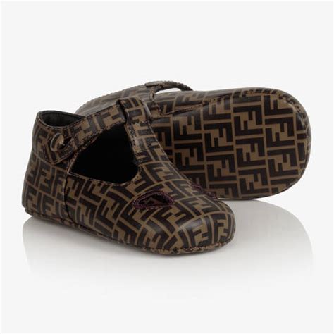 fendi crib shoes|fendi junior shoes.